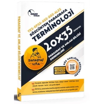 Doktrin Yayınları YKS-KPSS-AGS-DGS-ALES Paragraf 20*35 Deneme