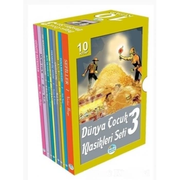 Dünya Çocuk Klasikleri Seti 3 (10  Kutulu)