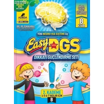 EASY Dikkati Güçlendirme Seti 4-7 yaş B çığı