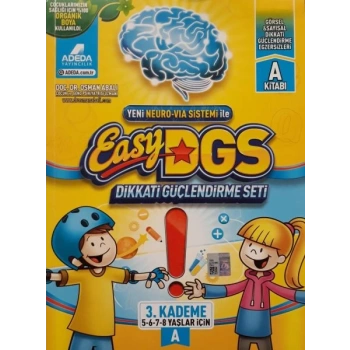 EASY Dikkati Güçlendirme Seti 5-8 yaş A çığı