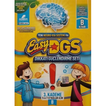 EASY Dikkati Güçlendirme Seti 5-8 yaş B çığı