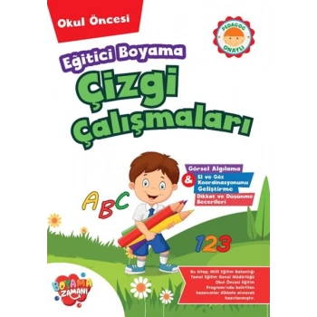 Eğitici Boyama - Çizgi Çalışmaları