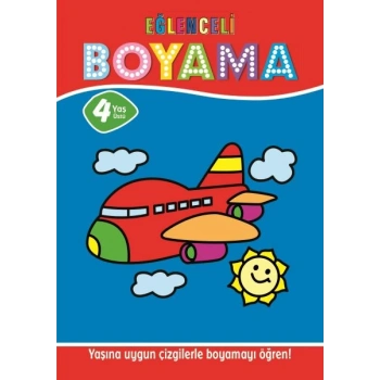 Eğlenceli Boyama - 4 Yaş Üstü 4’lü Pastel Boya Hediyeli