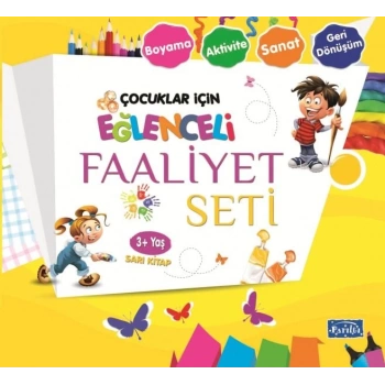 Eğlenceli Faaliyet Seti - Sarı  - 3+ Yaş