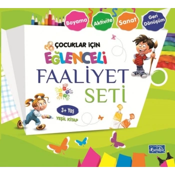 Eğlenceli Faaliyet Seti - Yeşil  - 3+ Yaş