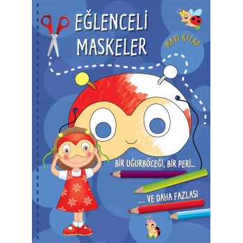 Eğlenceli Maskeler (Mavi )