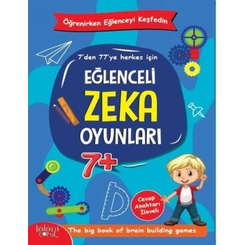 Eğlenceli Zeka Oyunları - Mavi  -Öğrenirken Eğlenceyi Keşfedin