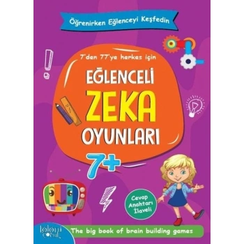 Eğlenceli Zeka Oyunları - Mor  -Öğrenirken Eğlenceyi Keşfedin
