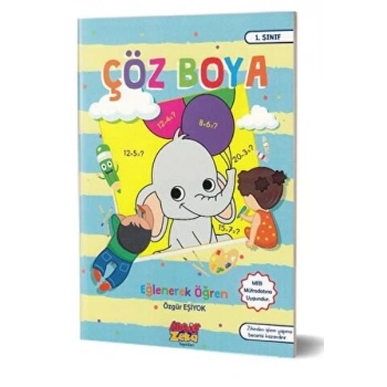 Eğlenerek Öğren - Çöz Boya -