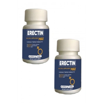 Erectin Max Erkeklere Boyutlandırıcı Performansa 30lu Takviye x 2 adet