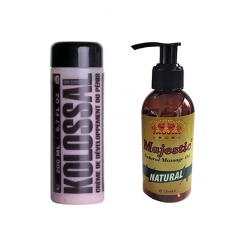 Erkek Genital Kremi 200 Ml. + Masaj Yağı