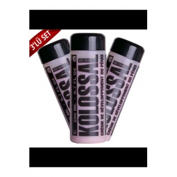Erkeklere Özel Büyütme Ürünü / Kolossal Mans Product 3lü