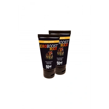 EroBoost Max 2 Adet Testo 50 ml Cream Boyut Harici Uygulama Kremi Bkn1EK314