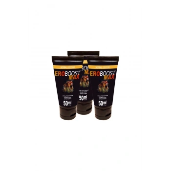 EroBoost MaxTesto 3 Tane 50 ml Cream Boyut Harici Uygulama Kremi Bkn1EK325