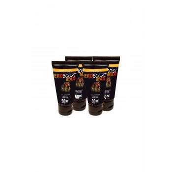 EroBoost MaxTesto 4lü adet x 50 ml Cream Boyut Harici Uygulama Kremi Bkn1EK336