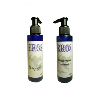 Eros 125ml Şeftali Aromalı 125ml Dlay Jel Erkeklere Özel Set
