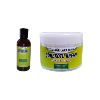 Eurorganic Çörek Otu Kremi 100 Ml +Çörek Otu Yağı 150ml (Soğuk Sıkım) 2 Li Set