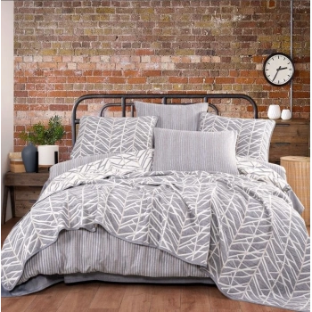 Exclusive İpliği Boyalı Çeyiz Seti - Lacivert