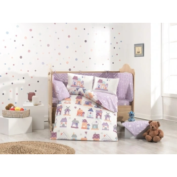 Felix Mor Poplin Bebek Nev Takımı