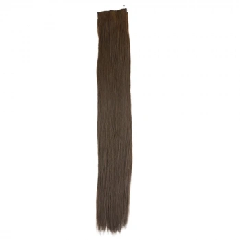 Fiber Sentetik Düz 8 Parça Çıt Çıt / Açık Kahve