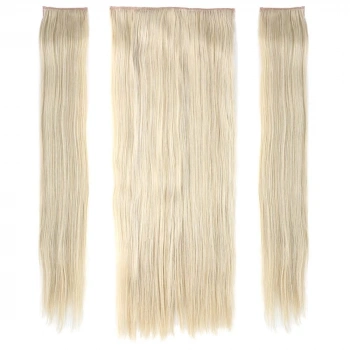 Fiber Sentetik Düz Yarım Ay + 2 Yan Çıt Çıt / Balköpüğü Platin Röfleli