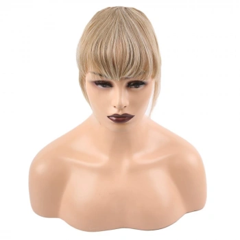 Fiber Sentetik Perçem / Karamel Platin Röfleli