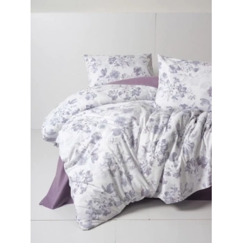 Flanel Nev Takımı Çift Kişilik Sadie Mor