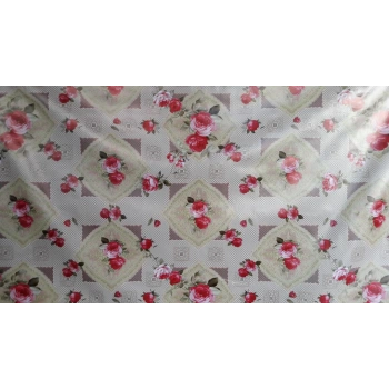 Florista Dama Gül Masa Örtüsü 1 Metre