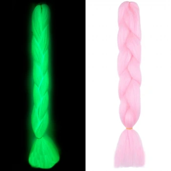 Fosforlu Neon Örgülük Saç Esperer 100 Gr. / Şeker Pembesi