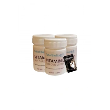 Fruit Of The Earth Cream  Bakım Kremi 3x50 ml+1 Adet Jel ile