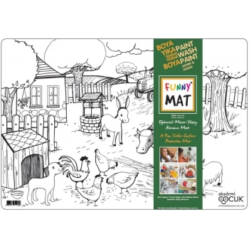 Funny Mat - Çiftlik - 33,5x48cm
