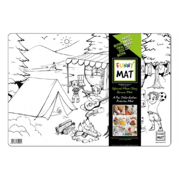 Funny Mat- Kamptayız - 33,5x48cm