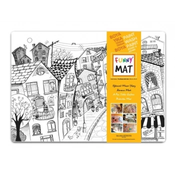 Funny Mat - Kedili Sokak - 68x48cm