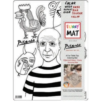 Funny Mat -  Pıcasso 30 X 40 Cm