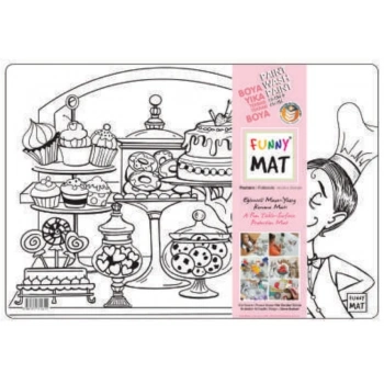Funny Mat - Pastane 33,5x48cm
