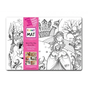 Funny Mat - Prens ile Prenses - 33,5x48cm
