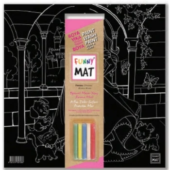 Funny Mat - Prenses 40x40cm