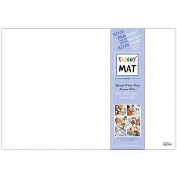 Funny Mat - Serbest Çalışma (Küçük Boy) - 33,5x48cm