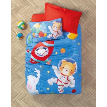 Genç Ranforce Nev Takımı Tek Kişilik Planet Mavi