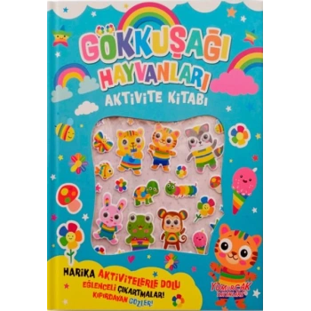 Gökkuşağı Hayvanları Aktivite Kitabı