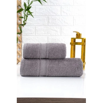 Gri 2li Havlu Seti