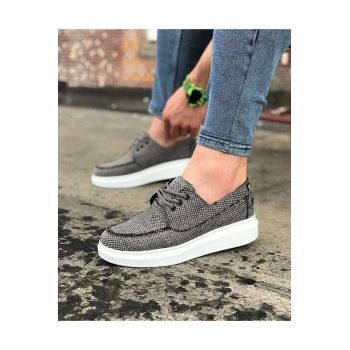 Gri Erkek Günlük Ayakkabı