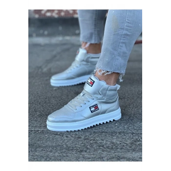 Gümüş Erkek Yarım Bilek Bot