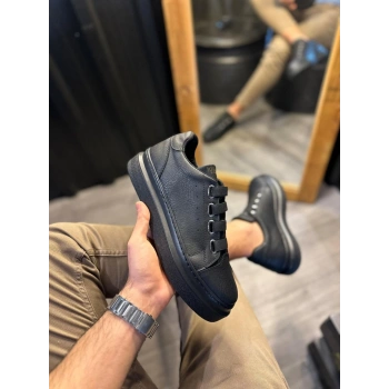 Günlük Ayakkabı  Siyah (Siyah Taban)