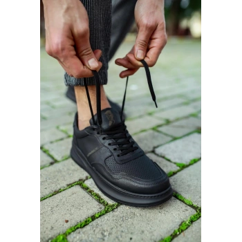 Günlük Ayakkabı  Siyah (Siyah Taban)