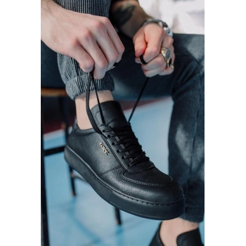 Günlük Ayakkabı  Siyah (Siyah Taban)