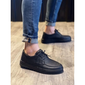 Günlük Ayakkabı T Siyah (Siyah Taban)