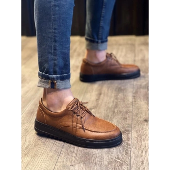 Günlük Ayakkabı T Taba (Siyah Taban)