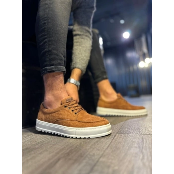 Günlük Ayakkabı T Taba Süet