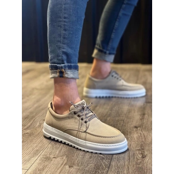 Günlük Ayakkabı T Vizon Süet